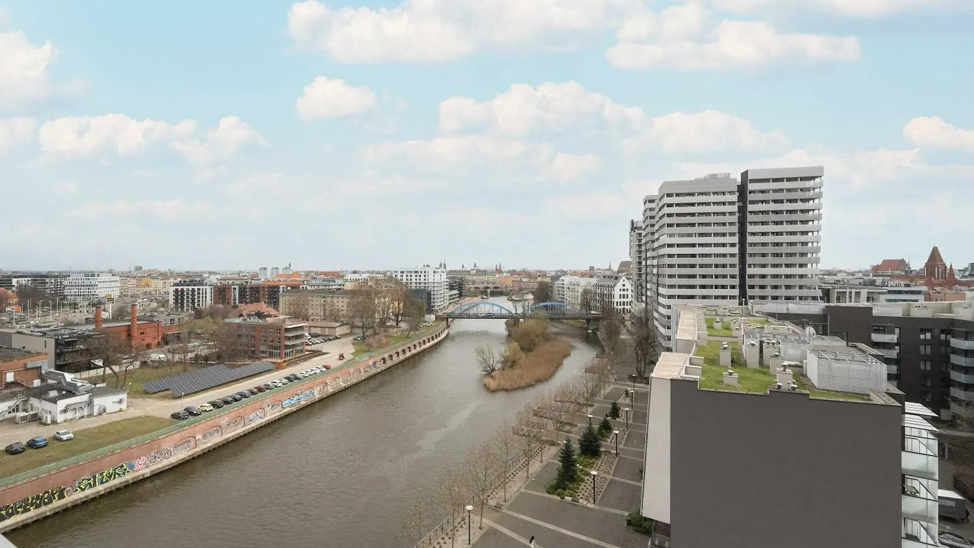 Old Town River Suite With Balcony & Parking Wroclaw By Noclegi Renters Poland